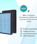 2 Pack AP1002 Replacement Filter AP1002-RF For Airtok AP1002 And Airthereal Pure Morning APH230C, showing filter layers.