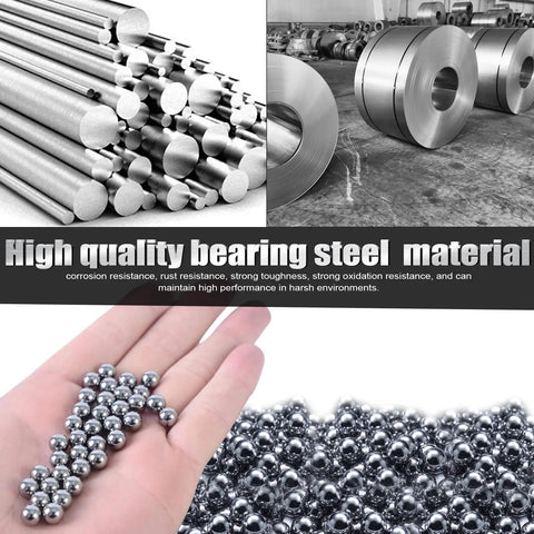 Beefy Chrome Steel Bearing Balls 13mm Half Inch Precision Set Bulk Pack for Bikes and Machinery High Hardness Corrosion Resistant Burr Free