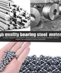 Five Pack One Point Five Inch Chrome Steel Bearing Balls 38mm Precision Balls for Bikes and Machinery Bearings Bulk Set