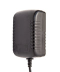 AC To DC Power Adapter For Roland EP 9 Digital Piano That Just Works With Switching Cable PS UL Listed Safe 5 Year Free Replacement Warranty Non OEM Parts Included, close-up view showing the black plastic casing.