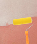 Textured Sponge Paint Roller For Wall Painting With Ergonomic Handle Game Changing Kit For Fast Laydown And No Sweat Cleanup Effortless Rinse Heavy Duty Gear applying paint on a textured wall.