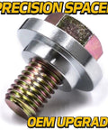 Beefed Up Heavy Duty Steering Gear Kit With Precision Machined Pivot Bushing Upgrade bolt shown for GT tractors