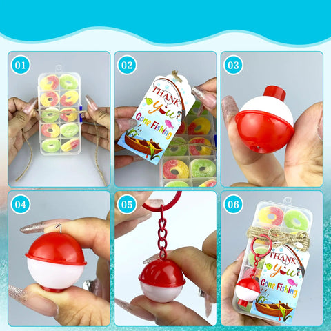 18 Piece Mini Fishing Tackle Box Party Favors Set Colorful Candy Stash Boxes For Birthday Parties Fishing Themed Decor