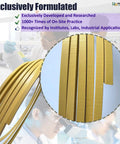 Tip Seal Replacement Kit For IDP 3 Dry Scroll Pump Yellow Two Piece Set shown in industrial lab setting