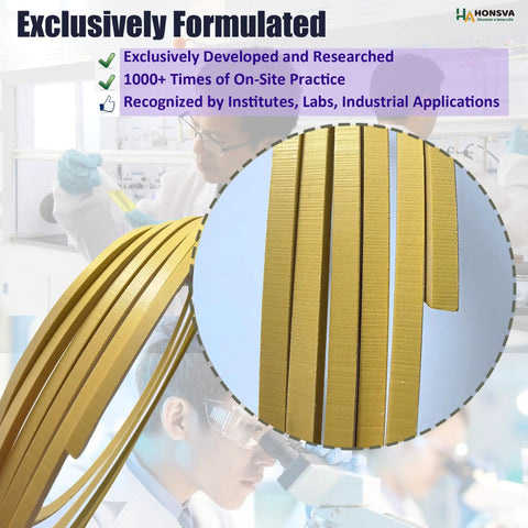 Tip Seal Replacement Kit For IDP 3 Dry Scroll Pump Yellow Two Piece Set shown in industrial lab setting