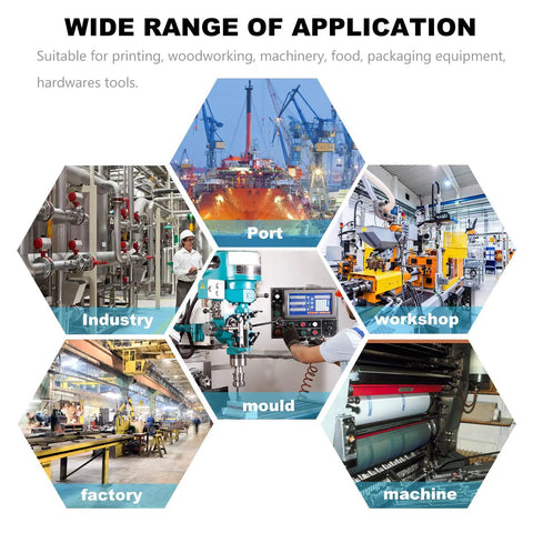 Wide range of applications for Heavy Duty Black Bakelite Folding Swivel Crank Handle For Machines in various industries and workshops.