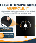 Gas Stove Burner Covers 10 Pack Extra Thick Non Stick Reusable Stove Top Protectors Heat Resistant Gas Range Shields diagram