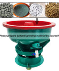 Heavy Duty Vibration Grinder And Electric Polisher Machine Built Like A Tank For Serious Deburring And Precision Chamfering Work Comes Loaded With An Eighty Liter Polyurethane Barrel