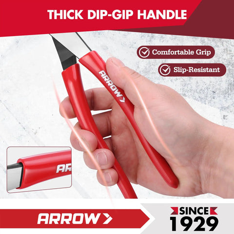 Heavy Duty 9.5 Inch Wire Crimper Cutter For 10 To 22 Awg Copper Wire Dual Action Terminal Plier with comfy anti-slip handle.