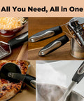 25-Piece Stainless Steel Kitchen Utensil Set With Nonstick Ready Tools Rust-Resistant And Dishwasher Safe Durable Cookware Gadgets Kit
