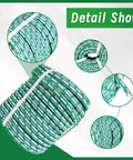 Beefy Half Inch Nylon Braided Rope 150 Feet Heavy Duty Polyester Cord For Outdoor Tree Work All Weather Utility Line