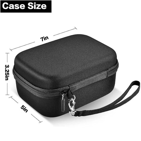 Slick Heavy Duty Foam Carry Case For Forty Four Usb Sticks And Nine Sd Cards, 7x5x3.25 inches, black storage case with zipper.