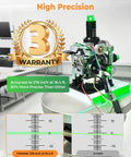 360 Degree Laser Level Self Leveling Kit With 56 Inch Tripod For Construction And Tile, Dual 360 Degree Horizontal And Vertical Planes, 16 Laser Lines Deliver Full Room Coverage, Pro Grade Accuracy One Sixteenth Inch At Sixteen Feet, high-precision module and 3-year warranty