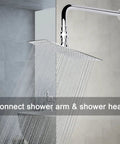 Solid Brass Shower Head Swivel Ball Adapter With Chrome Finish, No Fuss Easy Install Universal Shower Arm Extension, High Flow Ball Joint Connector, Leak Free And Durable Fit For Any Shower on wall-mounted shower arm
