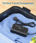 2 Pack 6 Outlet Power Strip With Four USB Ports And Flat Plug Five Foot Extension Cord Overload Protection in suitcase