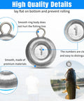 All Purpose Fishing Sinker Weights Kit With 100 Pcs Varied Bass Casting Sinkers Removable Split Shot Bell Drop Pyramid Disc Weights