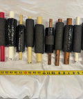 Adjustable Size Tubular Pipe Insulation Slit-To-Size 8 Sticks 18 Inch for hot and cold piping with measuring tape