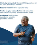 High ADEK Bariatric Multivitamin With Iron For Duodenal Switch Patients, No Fuss Easy To Swallow Capsule, 270 Caps, 3 Month Supply, ASMBS Approved Nutrition Support For Better Absorption And Daily Maintenance. Clinically formulated for DS patients.