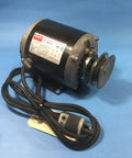 1/4 HP Belt Drive Motor Delivering Smooth Silent Operation At 1725 RPM On Split Phase 115V Frame 48 Specs with power cord.