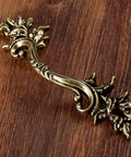 Five Piece Antique Bronze Drawer Handle Set 6.61 Inch Vintage Cabinet Pulls for Dresser Nightstand Door Cupboard Wardrobe Furniture