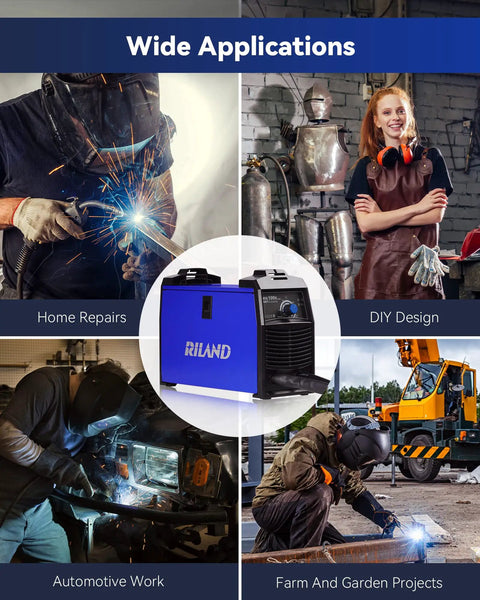 Flux Core MIG Welder Kit for Beginners, Gasless 110V 120V for home and garden projects, automotive work, and DIY designs