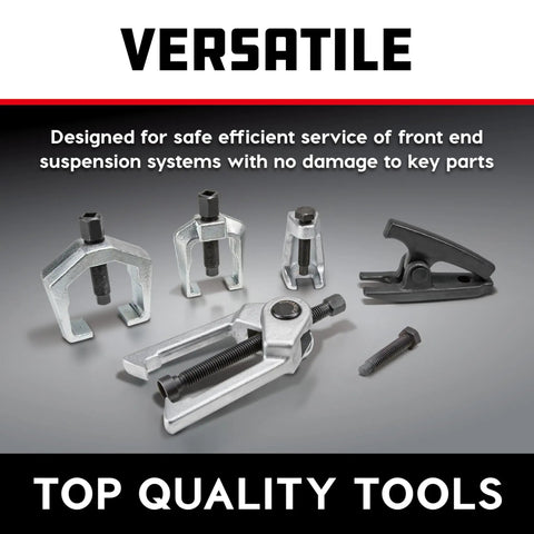 Front End Service Kit For Cars And Trucks With Tie Rod End Puller Ball Joint Separator Pitman Arm Puller