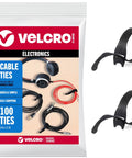 100 Pack 6 Inch Reusable Cable Ties For Electronics And Desk Organization Black A Handy Gift For Tech Dudes Who Crave Tidy Cords