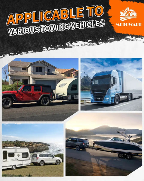 Assorted vehicles towing with Beefy Adjustable 2 Inch Trailer Hitch Ball Mount 7500 Lbs Capacity Fits 2 Inch Receiver