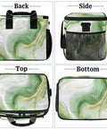 Insulated Picnic Backpack Lunch Box For Women And Men Portable Picnic Bag Tote For Beach Work Office Travel Camp, four views