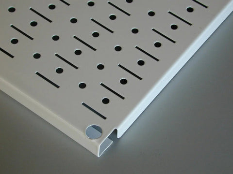Heavy Duty Kitchen Pegboard Organizer Kit For Pots And Pans, White Pegboard With White Accessories, Wall Mounted Storage Rack That Wont Warp Or Crack, Game Changing Easy Install, Durable All In One Kitchen Organizer