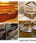 Undermount Drawer Slides Beefy Heavy Duty Soft Close Full Extension Ball Bearing Rails for cabinets in retail display
