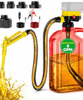 Cordless 5 GPM Fuel Transfer Pump For Gasoline Diesel Oil Battery Powered Gas Can Pump With 51 Inch Hose And 5 Adapters Works With 20V/18V Batteries Bare Tool, gas can