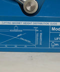 Lifting Magnet Weight Distribution Guide for Top Shelf 2000Kg Magnetic Lifter Four Thousand Four Hundred Pound Steel Grabber Hoist.