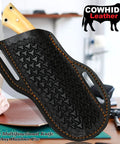 Handmade Damascus Hunting Knife With Cream Bone Handle Fixed Blade Outdoor Utility Tool For Camping And Survival Beefy Full Tang