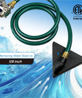 Go To Water Transfer Pump 115V One Tenth HP 330 GPH Portable Electric All Purpose Utility Pump with suction hose detailing