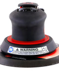 Air Powered Random Orbital Sander For Woodworking And Home Improvement, 6 Inch Hook And Loop Sanding Tool, Non Vacuum, 12,000 RPM