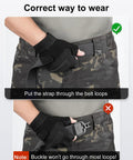 Proper use of Quick Release Tactical Belt for Work and Outdoors, 1.5 Inch Nylon Web With Heavy Duty Seatbelt Buckle, Grey, Medium Fits 36 to 42 Inch Waists