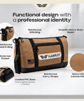 Canvas Tool Pouch Set 4 Pack Heavy Duty Tool Organizer Bags With Zipper Durable Small Pouches For Electricians Contractors