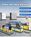 Heavy Duty Wire Mesh Making Equipment For Metal Wire Processing And Mesh Panel Production chain link fence machine, steel frame