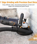 5 Inch Concrete Surfacing Grinder With 1500W Motor used for edge grinding on concrete surface