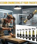 Heavy Duty Hand Riveter Pliers Kit With M3 To M10 Mandrels and Ten Threaded Inserts for quick truck repairs, featuring mandrels displayed.