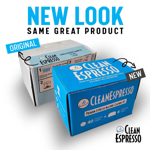 Espresso Machine Cleaning Kit For Breville With 40 Two Gram Cleaning Tablets And 6 Water Filters in new blue packaging