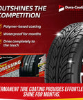 All In One Tire Shine And Cleaner Kit With 16 Ounce Spray For Long Lasting Gloss And Weatherproof Finish packaging image