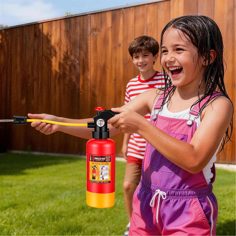 Rad Firefighter Extinguisher Squirter Toy For Kids Sick Realistic Water Blaster For Pool Party Summer Beach Outdoor Water Fight Fun Cosplay Play And Badass Birthday Present