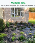 Installed Heavy Duty Weed Barrier Fabric 3ft By 100ft Ground Cover For Garden Yard Pathways, 3.2oz Woven Weed Cloth