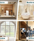 4 Mil Clear Security Window Film For Home And Office - Shatterproof Glass Protection That Deters Break-Ins, Boosts Safety in diverse settings