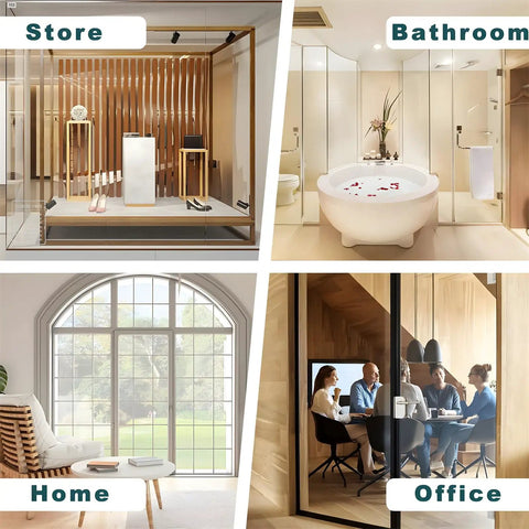 4 Mil Clear Security Window Film For Home And Office - Shatterproof Glass Protection That Deters Break-Ins, Boosts Safety in diverse settings