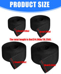 Heavy Duty Nylon Cable Protector Sleeve For Wire Harnesses sizes ranging from 3.8cm to 9cm in flexible braided design.