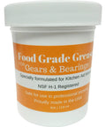 Food Grade 4 Oz Grease For Kitchen Stand Mixers With Totally Universal Compatibility jar, NSF H-1, made in USA