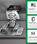 Premium USA Made Grass TEC 864 Overlay Self Closing Cabinet Hinges Built To Last One And A Quarter Inch Face Frame 108 Degree 3 Way Adjustment 45 Millimeter Screw Hole Pattern 2 Pack visible in installation with satin finish.